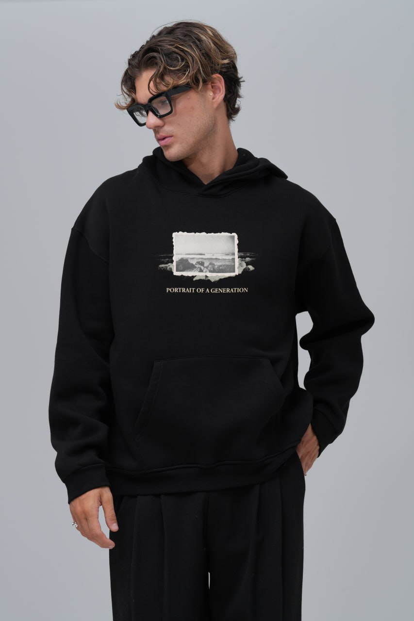 "Portrait of a Generation" Collage Hoodie