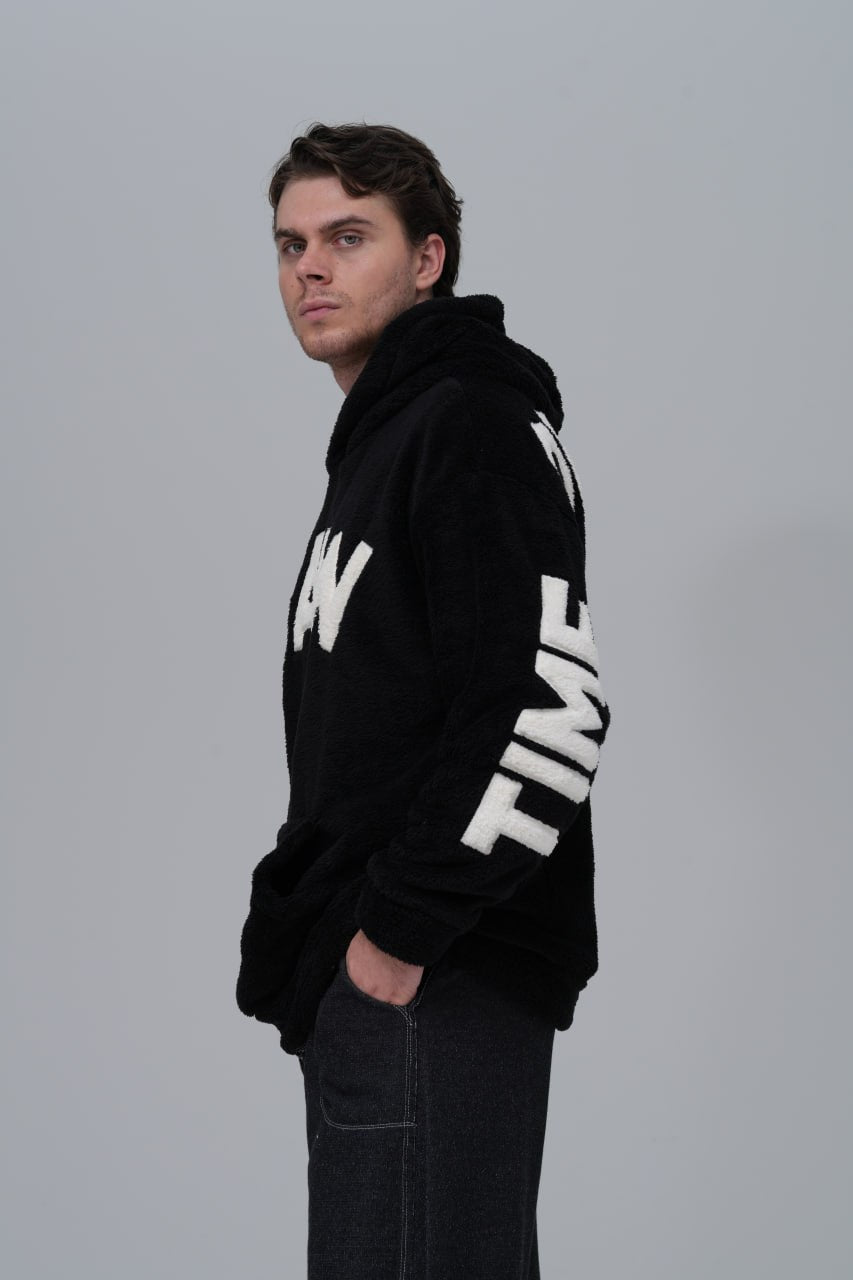 "SAW" Teddy Fleece Hoodie